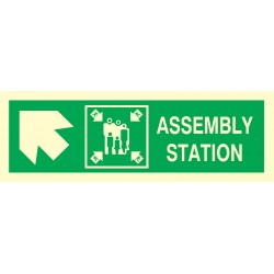 334322 Assembly Station Arrow 45deg UP (L)