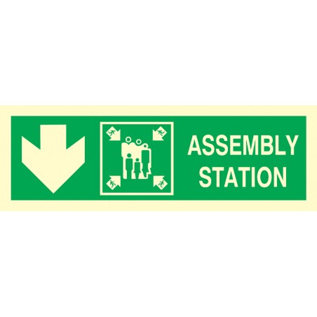 334328 Assembly Station Arrow Down (L)