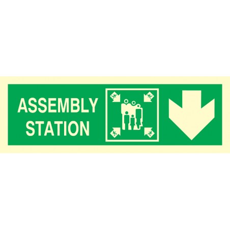 334329 Assembly Station Arrow Down (R)
