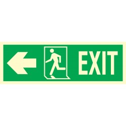 334404 Exit Arrow Horiz  (L)