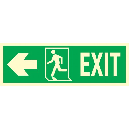 334404 Exit Arrow Horiz  (L)