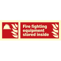 336149 Fire Equipment stored inside (RED)