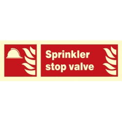 336152 Sprinkler Stop Valve (RED)