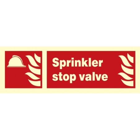 336152 Sprinkler Stop Valve (RED)