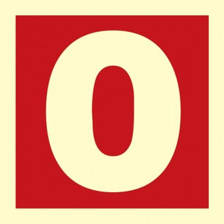 336200 Number 0 (RED)