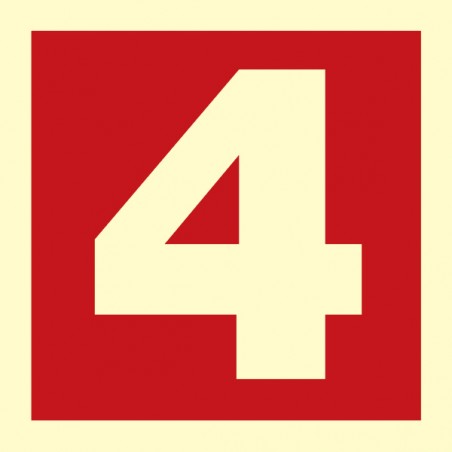 336204 Number 4 (RED)