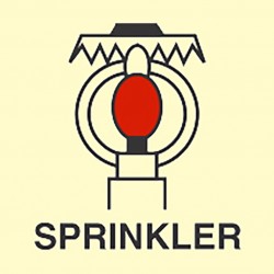 336045 Space Protected By Sprinkler