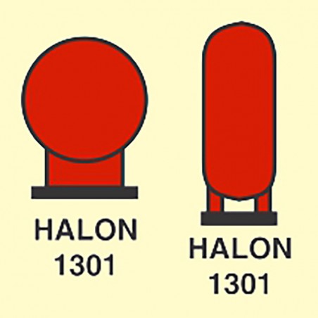 336050 Halon 1303 Bottles In Protection Area
