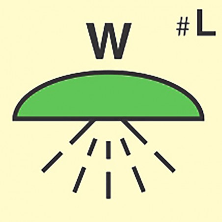 336863 Space Protected By Water Fire Extinguishing System