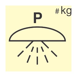 336862 Space Protected By Powder Fire Extinguishing System