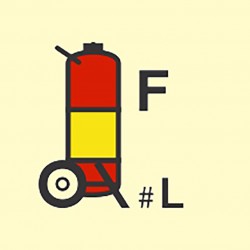 336854 Wheeled Foam Fire Extinguisher