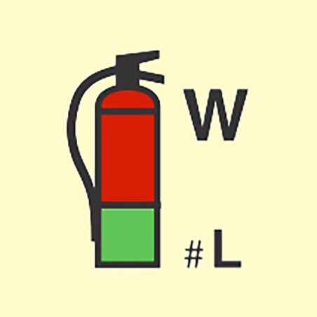 336851 Portable Water Fire Extinguisher