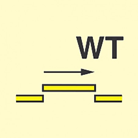 336776 B-Class Self Closing Watertight Sliding Fire Door