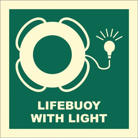 334108 Lifebuoy with Light
