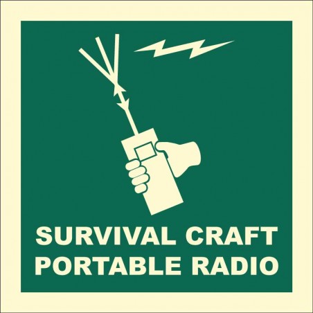 334113 Survival Craft Portable Radio