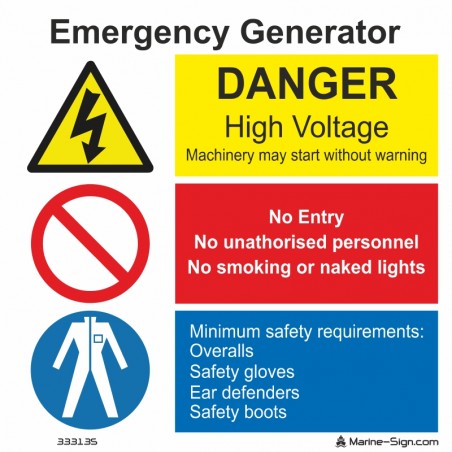 333135 Emergency Generator