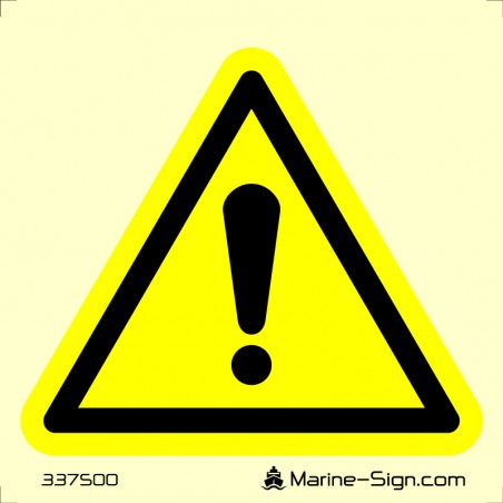 337500 General Warning / Caution Danger