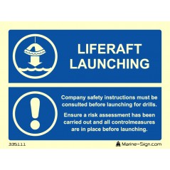 335111 Liferaft Launching