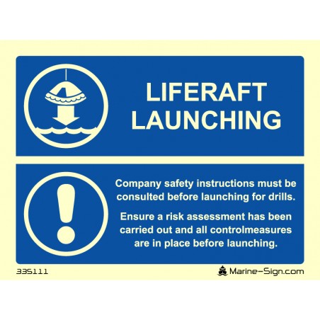 335111 Liferaft Launching