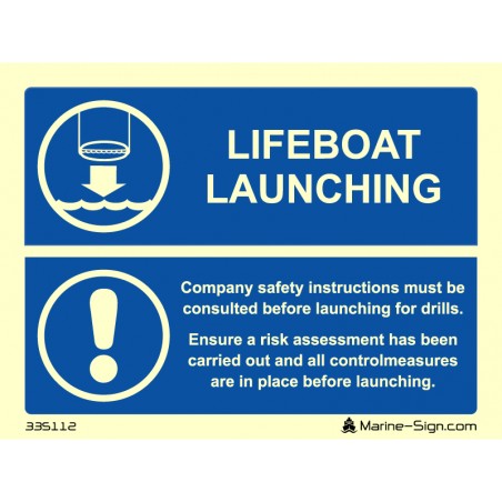 335112 Lifeboat Launching