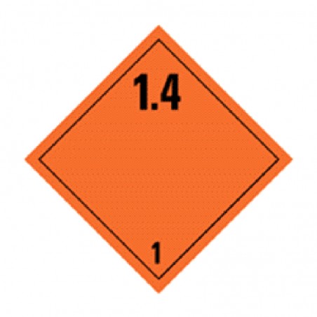 IATA 1.4 Explosive - Bulk Labels  95 x 95mm