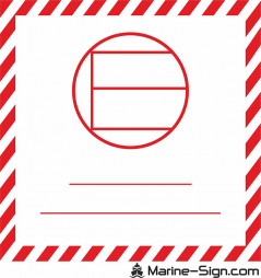 IMO/ADR/IATA Excepted quantities - Bulk Labels  95 x 95mm