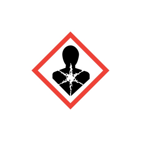 GHS Health damage long term - Bulk Labels  95 x 95mm