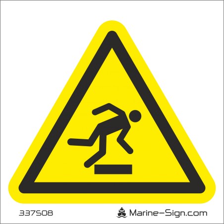 337508 Floor Lev.Obstacle/Trip Hazard - Aluminum Sign